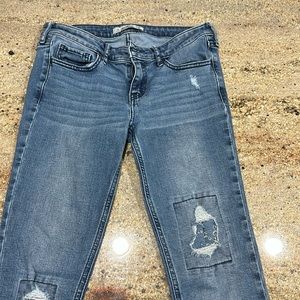 Denim skinny jeans size 3R